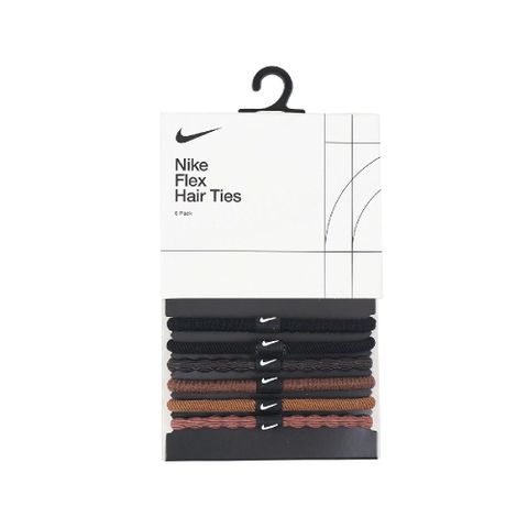 髮圈 Flex Hair Ties 黑 棕 咖啡 髮帶 綁頭髮 6入裝 N100919420-5OS