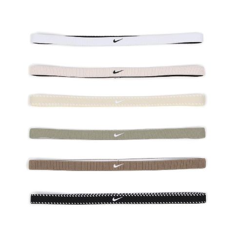 頭帶 Flex Headbands 白 粉紅 咖啡 黑 止滑 防滑 運動 6入裝 N101192711-1OS