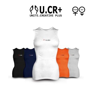U.CR+ 機能性超輕量無縫衣 ST2 - 背心(ST2 Compression Vest) - 單一規格