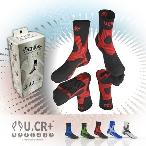 U.CR+ 優西亞 阿基里斯六代機能襪 短襪 ACHILLES Compression Socks