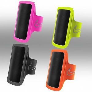 NIKE 耐吉  5吋 魔鬼氈黏貼隨身手機手臂套
