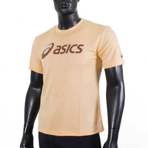 Asics [2033B666-200] T恤 短袖 吸濕快乾 透氣舒適 輕量柔軟 淺黃