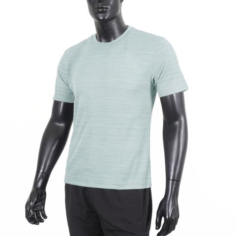 Asics [K11615-400] 男女 短袖 上衣 T恤 運動 訓練 慢跑 吸濕 快乾 反光 親膚 亞瑟士 灰藍