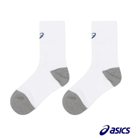 Asics 亞瑟士 運動襪 Basketball Crew Socks 白 藍 中筒襪 籃球襪 襪子 3063A071100