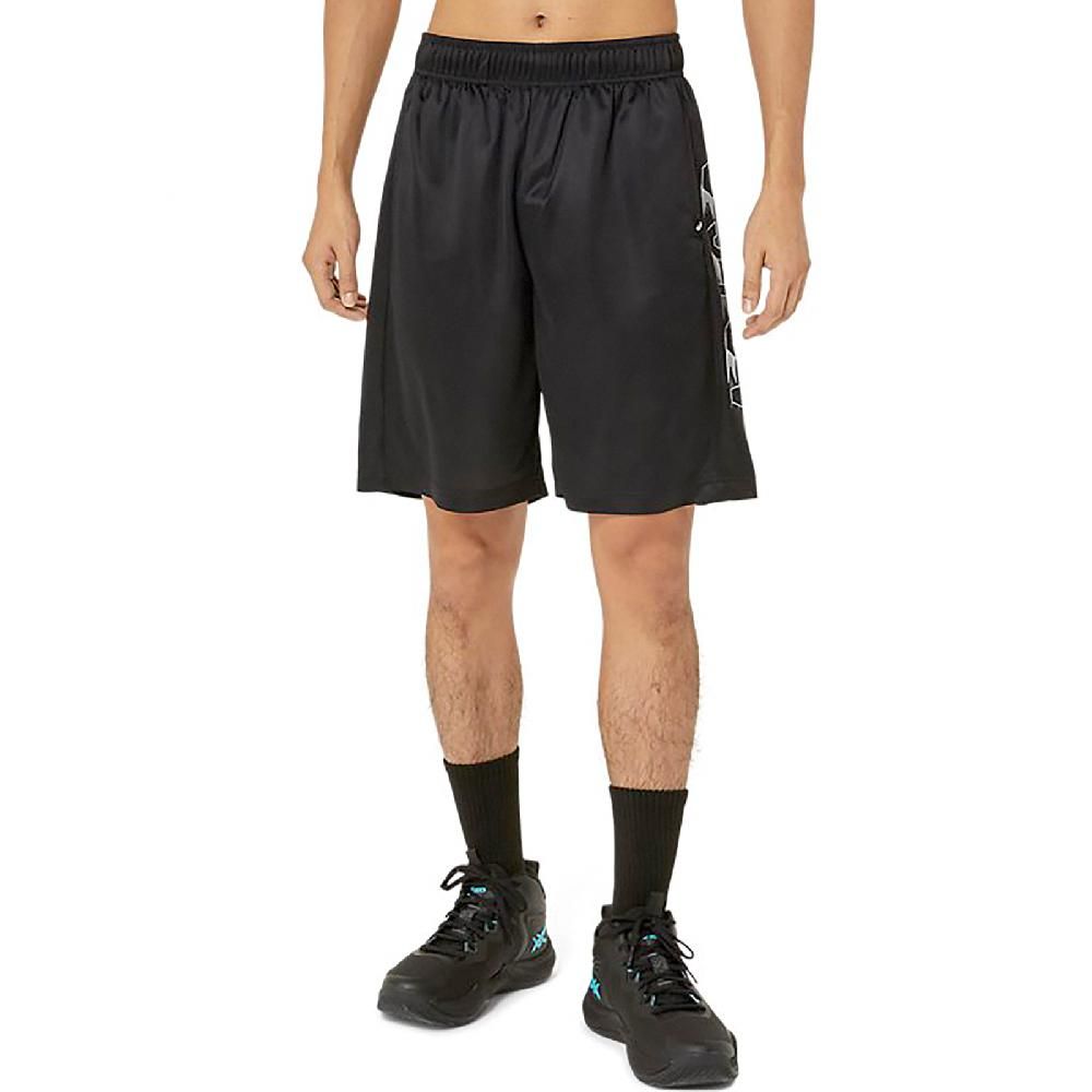 Asics 亞瑟士 球褲 Basketball Shorts 男款 黑白 吸汗 快乾 抽繩 運動褲 短褲 2063A377001