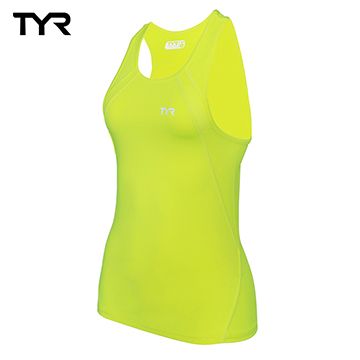 TYR 美國 女款透氣排汗螢光色背心 Ladies Tank 台灣總代理