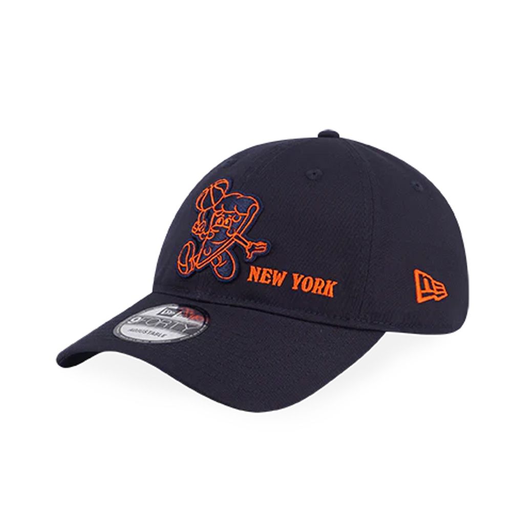 NEW ERA 940UNST CITY VIBE-NY CARTOON 紐約尼克 海軍藍-NE13773873