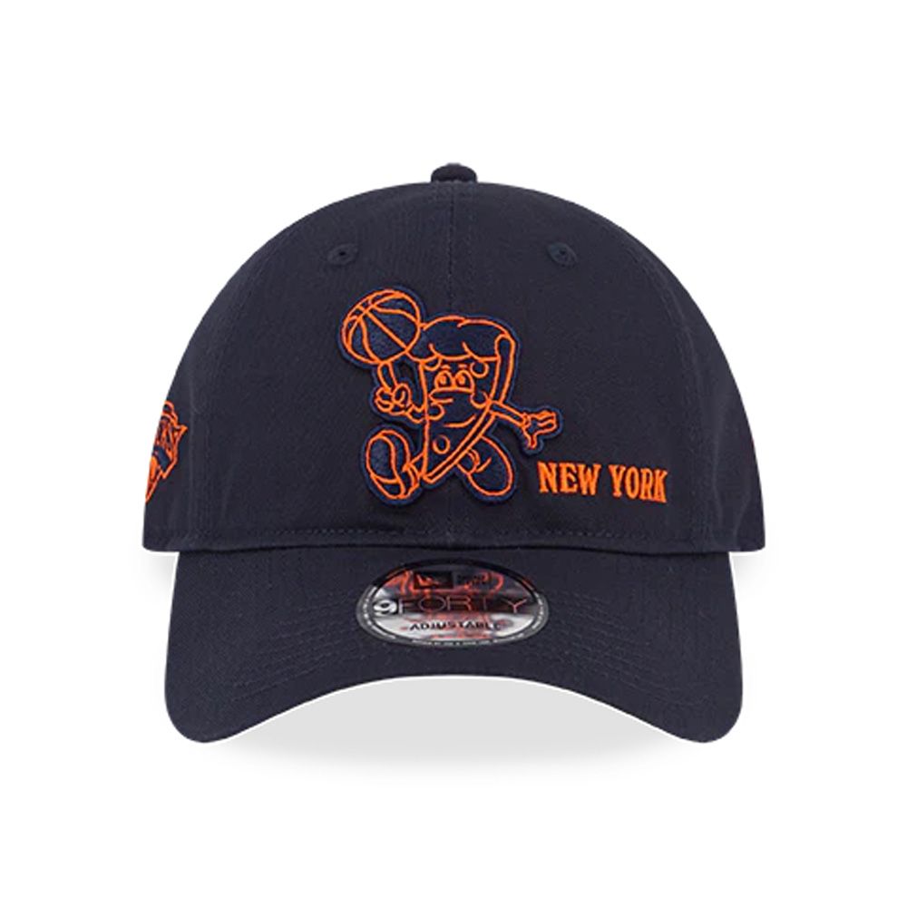 NEW ERA 940UNST CITY VIBE-NY CARTOON 紐約尼克 海軍藍-NE13773873