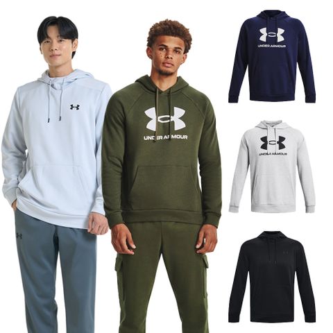 Under Armour UA 男 Armour Fleece Logo保暖刷毛帽T