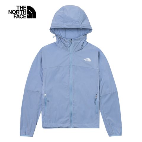 The North Face 北面 女 防潑水防曬連帽防風外套-NF0A87UYQEO