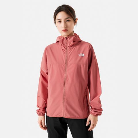 The North Face 北面 女 防潑水防曬連帽防風外套-NF0A7WCPNXQ