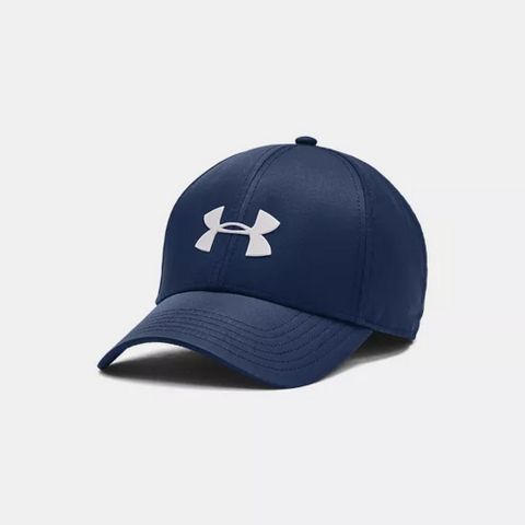 Under Armour Storm棒球帽 男 老帽 深藍色-1369781-408