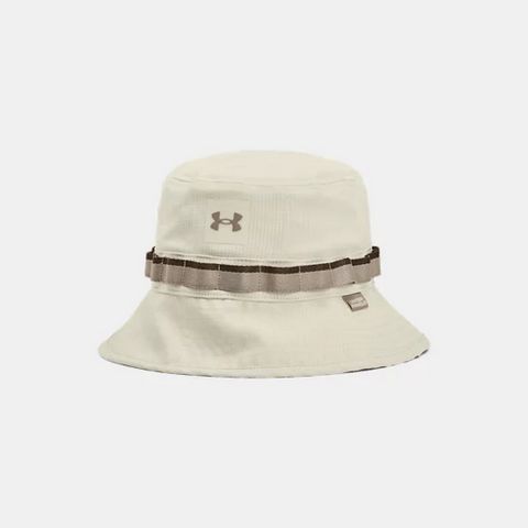 Under Armour 安德瑪 Iso-chill Armourvent 休閒帽 男 漁夫帽 若芽色-1383434-273