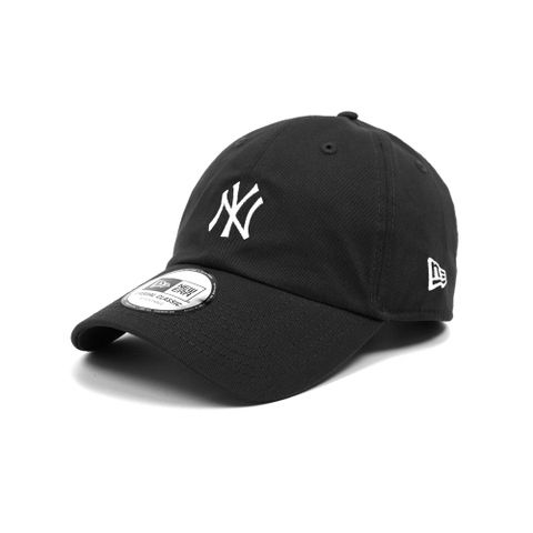 【NEW ERA】CASUAL CLASSIC 紐約洋基 黑 休閒帽 男女款 棒球帽-NE12712410