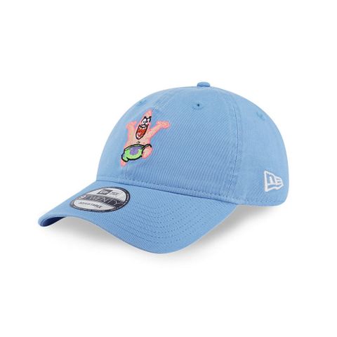 【NEW ERA】920 SPONGEBOB 派大星 天藍 休閒帽 男女款 棒球帽-NE70814231