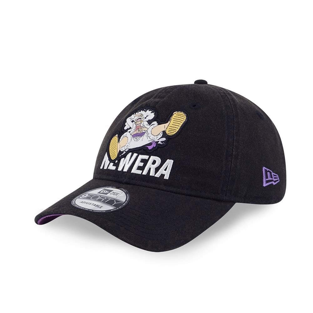 NEW ERA 940 AF OP GEAR 5 LUFFY ONEPIE 黑休閒帽男女款棒球帽