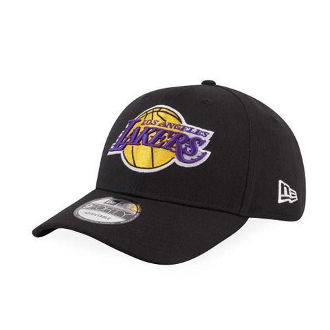 NEW ERA 940 ESSENTIAL NBA BASIC 洛杉磯湖人 黑 休閒帽 男女款 棒球帽-NE70610223