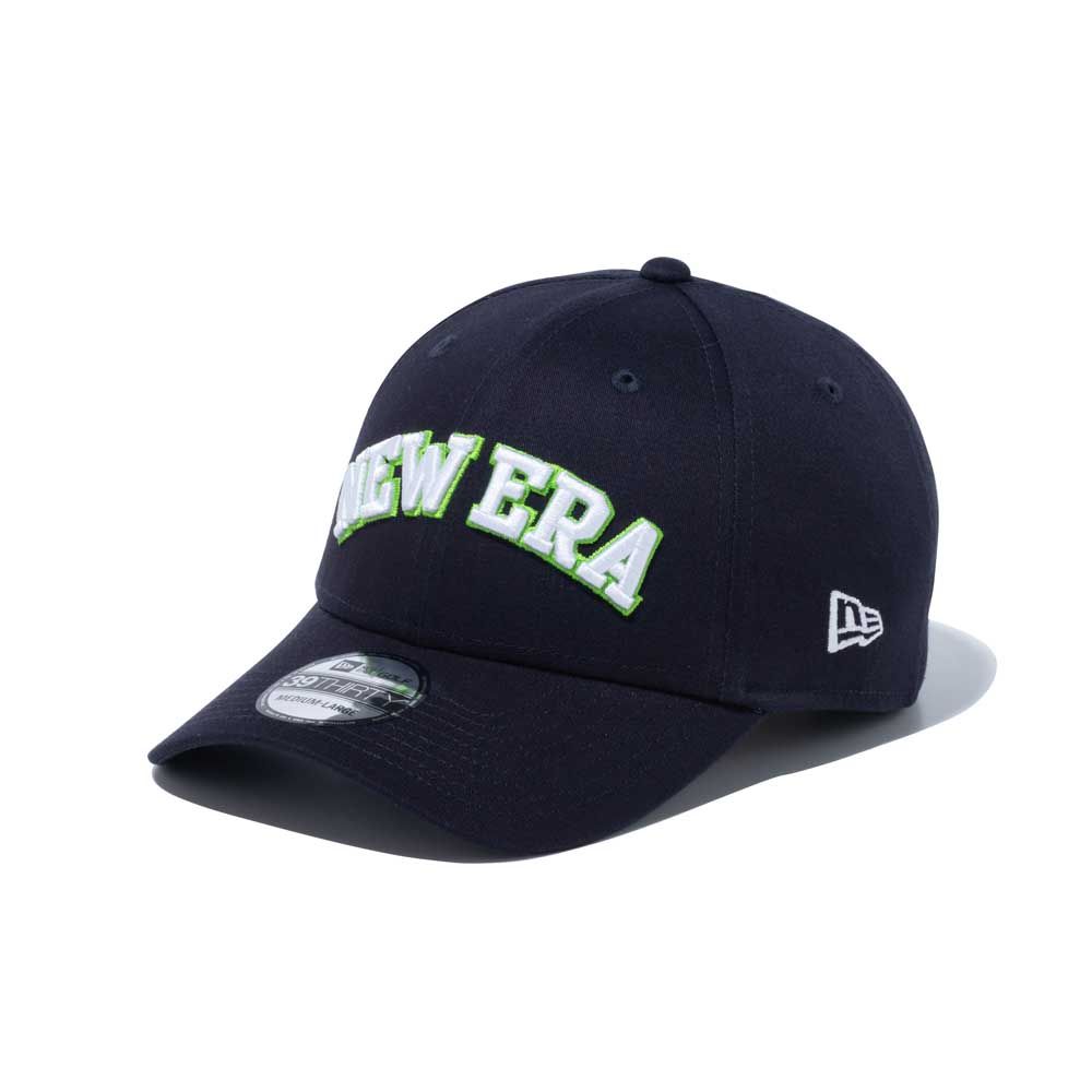 NEW ERA 3930 日版SCW ARCH LOGO NE 海軍藍 休閒帽 男女款 棒球帽-NE14201473