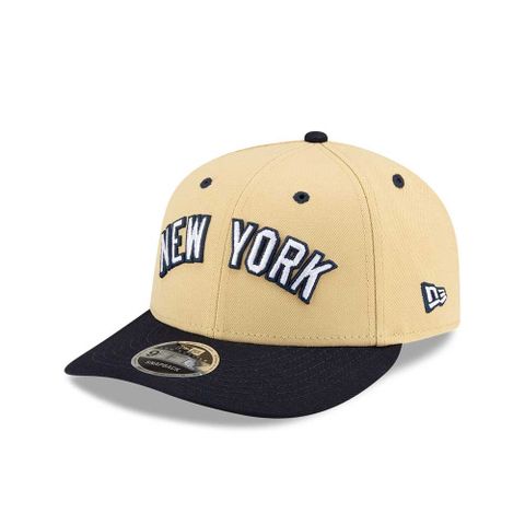 【NEW ERA】LP950 FELTxMLB2024 紐約洋基Yankees 黃金 休閒帽 男女款 棒球帽-NE60505619