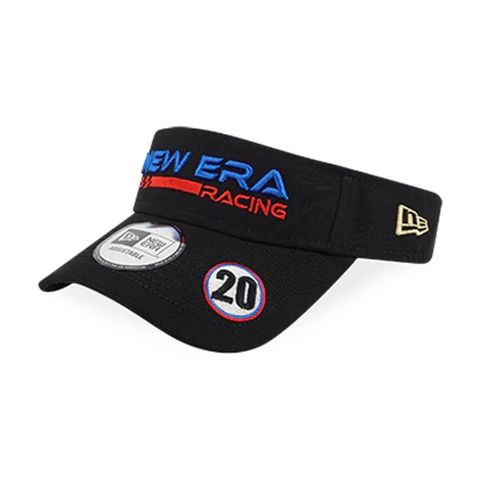 【NEW ERA】遮陽帽 NEW ERA RACING NEW ERA 黑 戶外帽 男女款 -NE13705268