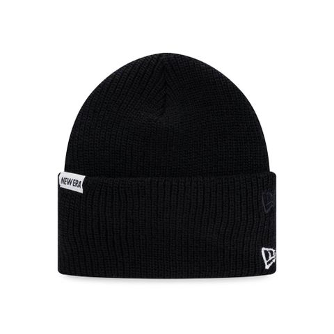 NEW ERA 針織帽 KNIT NEW ERA 黑 保暖帽 男女款 毛帽-NE13774062