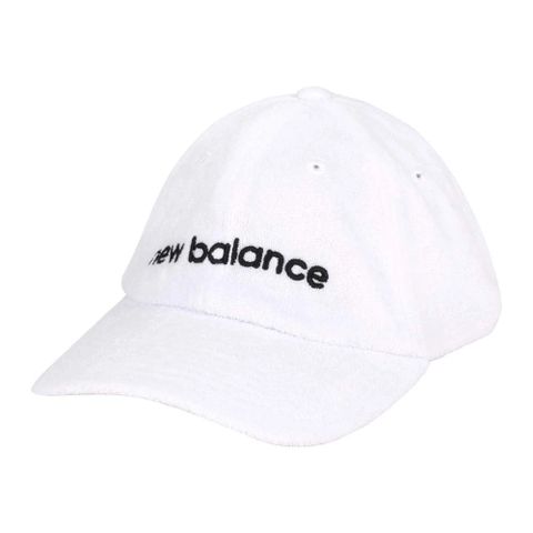【New Balance】棒球帽 休閒帽 男女款 中性 棒球帽 老帽 白色_LAH31003WT-F