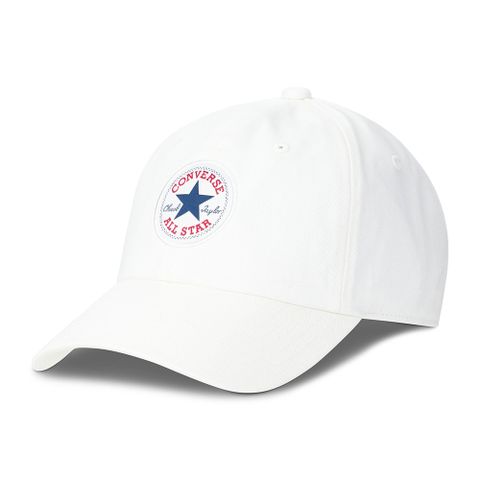 CONVERSE 匡威 DAY ONE CP CAP 休閒帽 棒球帽 男帽 女帽 白色_10027421-A04