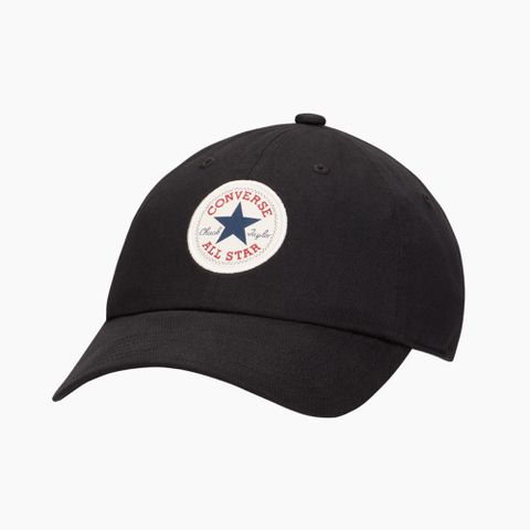 CONVERSE 匡威 DAY ONE CP CAP 休閒帽 棒球帽 男帽 女帽 黑色_10027421-A05