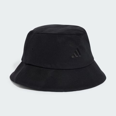 adidas 愛迪達 SPW 3S BUCKET 休閒帽 漁夫帽 中 黑色-JE5660