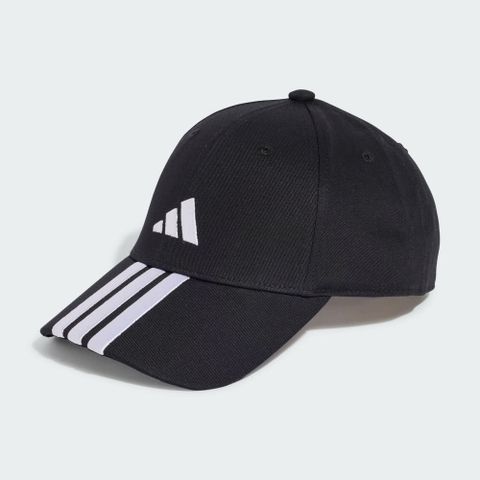 【ADIDAS】BBALL 3S CAP NL 休閒帽 棒球帽 中 黑色-JG1072