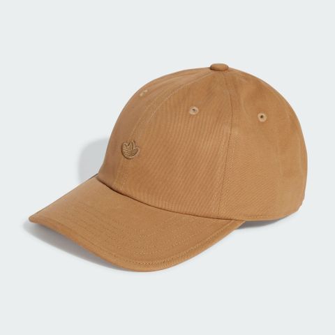 【ADIDAS】PE DAD CAP 休閒帽 棒球帽 老帽 中 棕色-JN7135