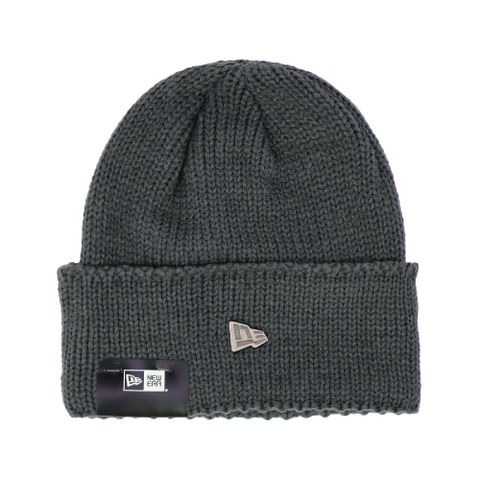 毛帽 Wide Cuff 深灰 針織 翻邊 冬季 保暖 帽子 NE60565441