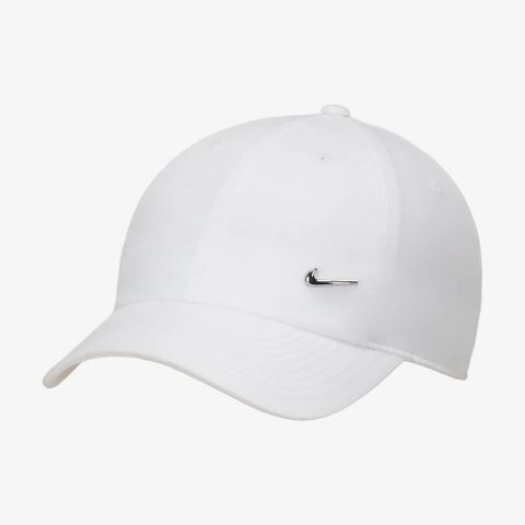 【NIKE】U NK DF CLUB CAP U CB MTSWSH L 中 休閒帽 白色-FB5372100