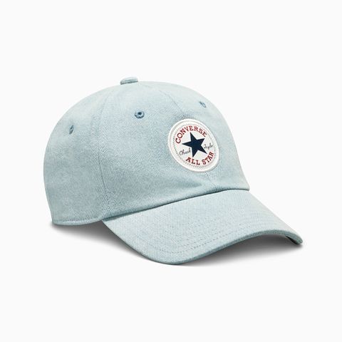 CONVERSE 匡威 DENIM DAY ONE CAP 休閒帽 男帽 女帽 牛仔藍-10027685-A01