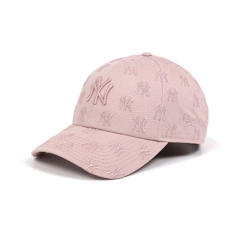 棒球帽 Tonal Monogram 粉 940帽型 可調帽圍 紐約洋基 NY 刺繡 老帽 帽子 NE14499970
