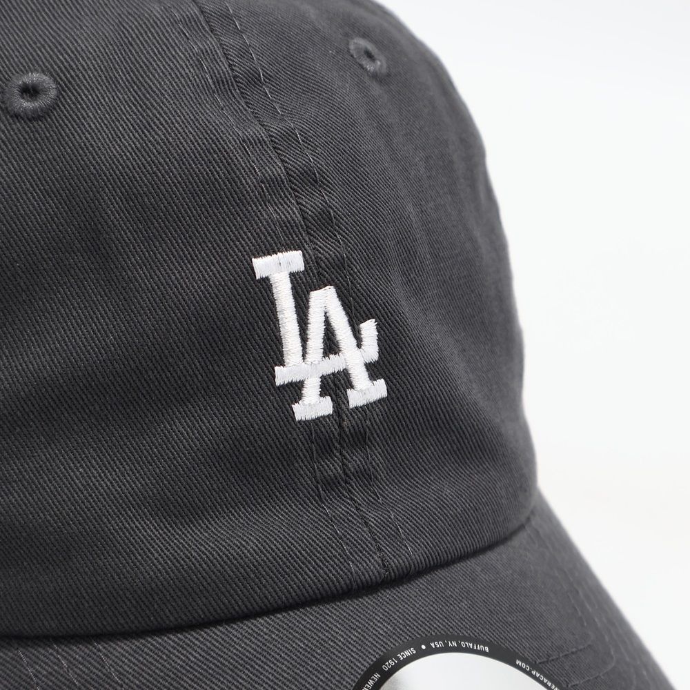 NEW ERA 47brand MLB洛杉磯道奇 LA LOGO灰底灰字基本款老帽B-MVP12WBV