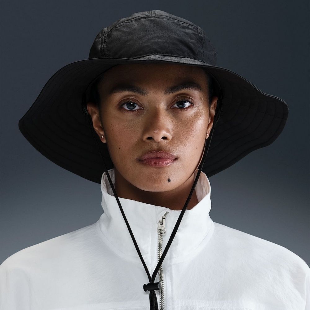 NIKE 耐吉U NK APEX BUCKET WB OTDR S25 L 男女休閒帽漁夫帽黑色
