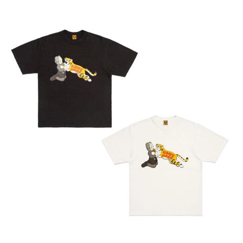 Human Made Kaws x Human Made 人偶老虎款 白/黑 T-shirt T恤 短袖 聯名款 XX27TE015