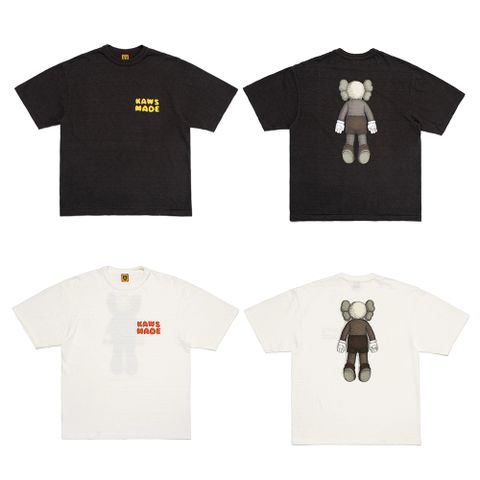 Human Made Kaws x Human Made 背後人偶 白/黑 T-shirt T恤 短袖 聯名款 XX27TE016