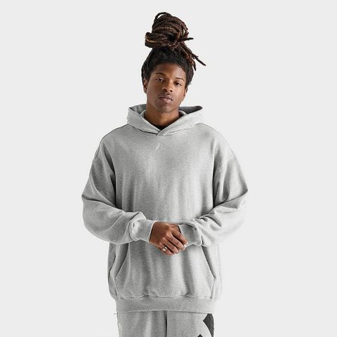 adidas 愛迪達 ANTED GFX HOODY 連帽上衣 男款 帽T 寬鬆 灰色-JY3974
