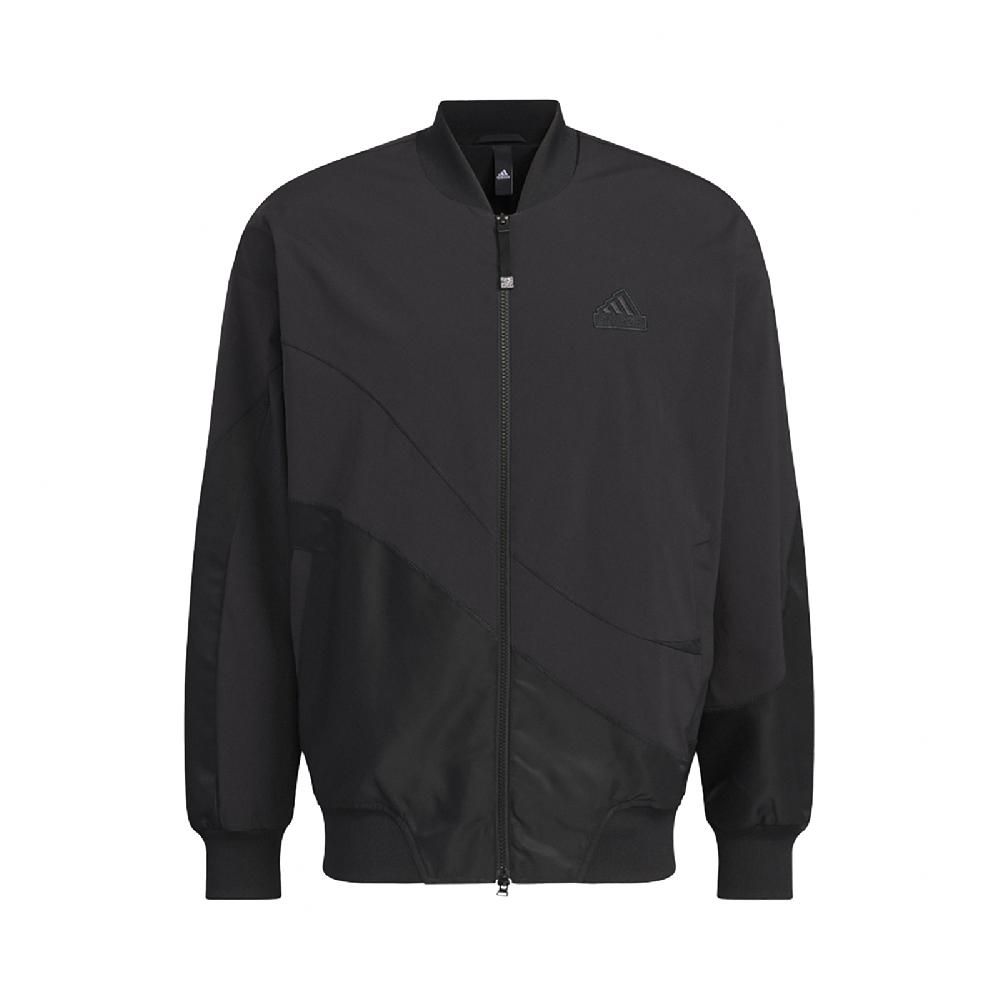 ADIDAS 愛迪達 外套 CNY Jacket 男款 黑 寬鬆 立領 飛行外套 夾克 IZ1613