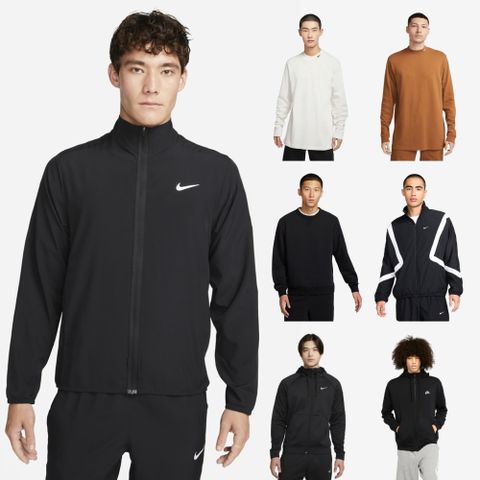 【NIKE】長袖上衣 休閒外套 風衣外套 連帽外套 男款 多款任選