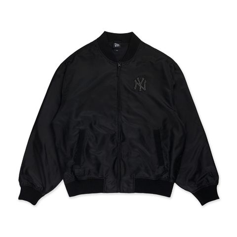NEW ERA 外套 NEW ERA DARK 90S 紐約洋基 黑 男女款 棒球外套-NE14363761