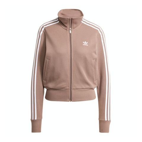 adidas Originals Adidas Knitted Top JD4604 女 針織外套 立領外套 運動外套 休閒穿搭 奶茶