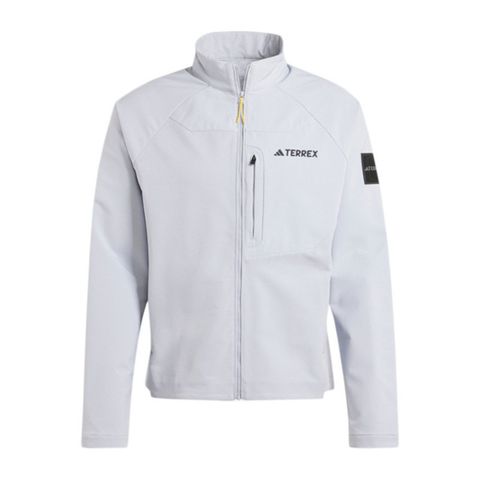adidas 愛迪達 Adidas NG DWR JKT IX7919 男 立領外套 運動外套 休閒穿搭 防風 防潑水 國家地理 灰