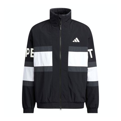 adidas 愛迪達 Adidas Word WOV JKT JM2064 男 立領外套 運動外套 休閒穿搭 撞色 黑白