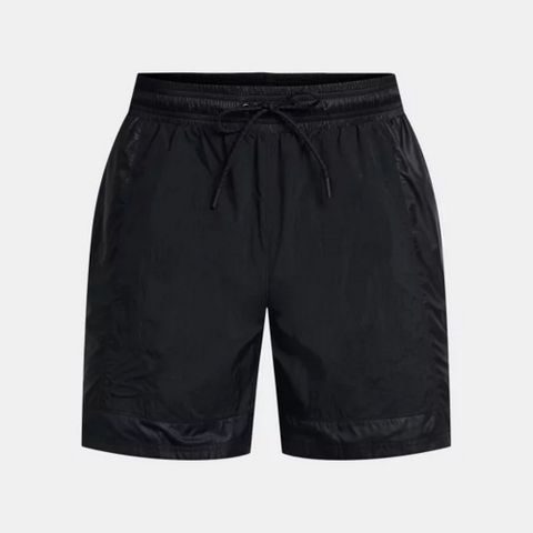 【UNDER ARMOUR】Curry Woven 短褲 男 黑色-1383373-001