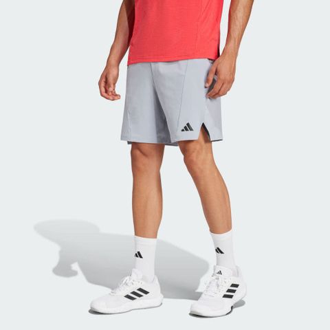 【ADIDAS】D4T SHORT 短褲 男 灰色-JP0924