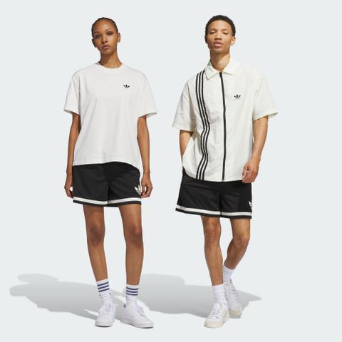 【ADIDAS】Warp Knit Short 短褲 男女 黑色-JD5198