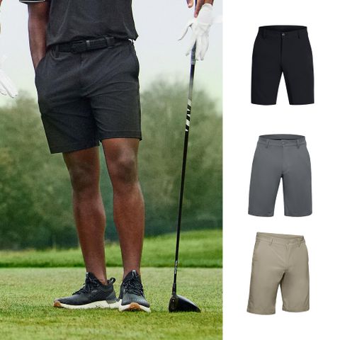 【UNDER ARMOUR】UA 男 Matchplay 高爾夫短褲(多款任選)